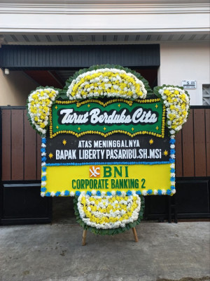 Papan Bunga Duka di Landah