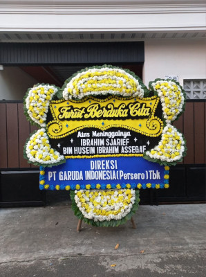 Papan Bunga Duka di Landah
