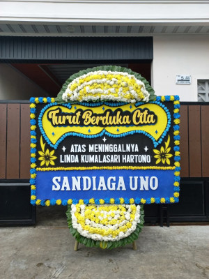 Papan Bunga Duka di Landah